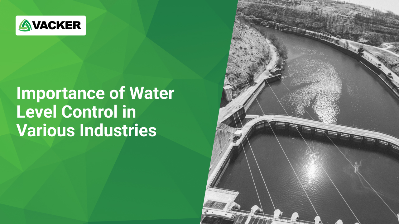 Importance of water level control in various industries