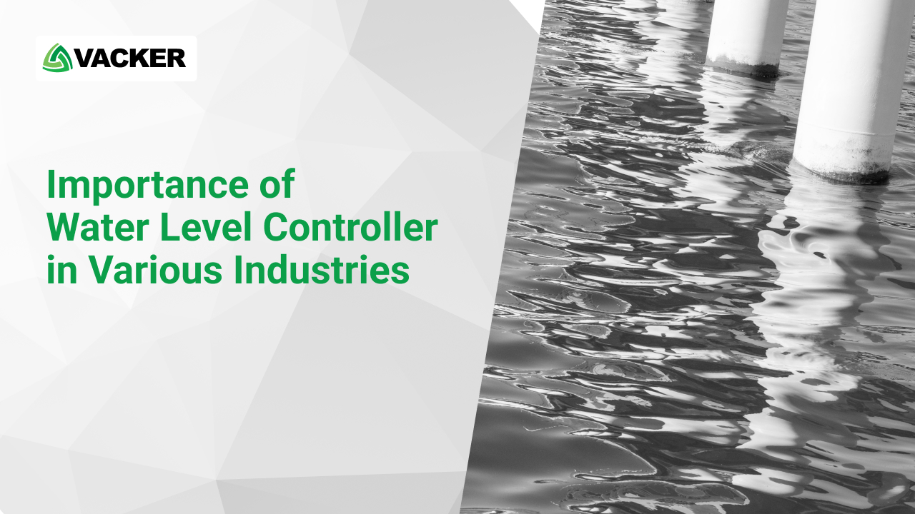 Importance of water level controller in various industries